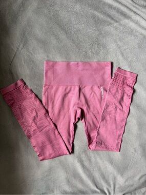 GYMSHARK Seamless Pink Women’s Leggings - Active Comfort